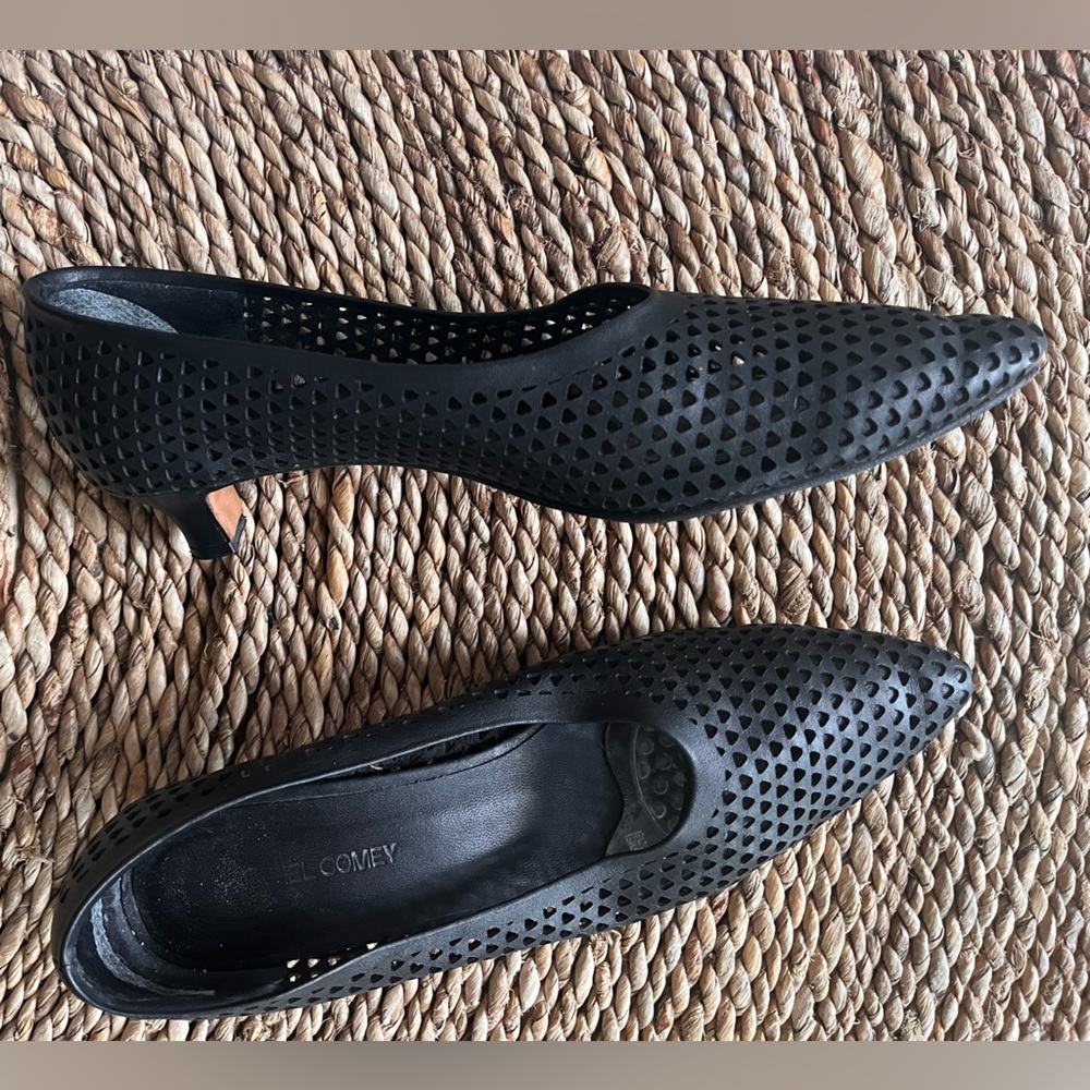 Rachel Comey Black “Clemmie” Kitten Heels